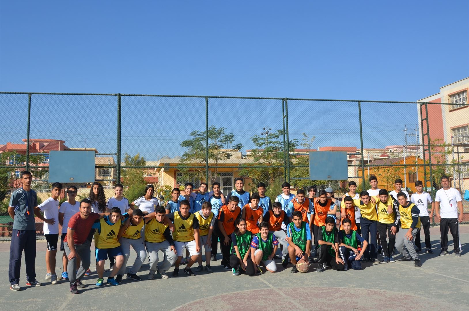 Sardam Students Participate in Basketball Competition
